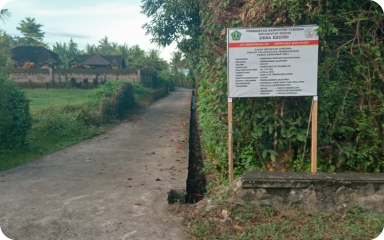 Meningkatkan pembangunan infrastruktur pedesaaan secara partisipatif